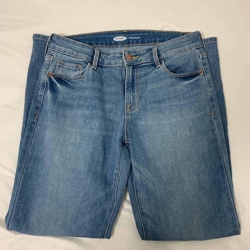 Old Navy power straight jeans
